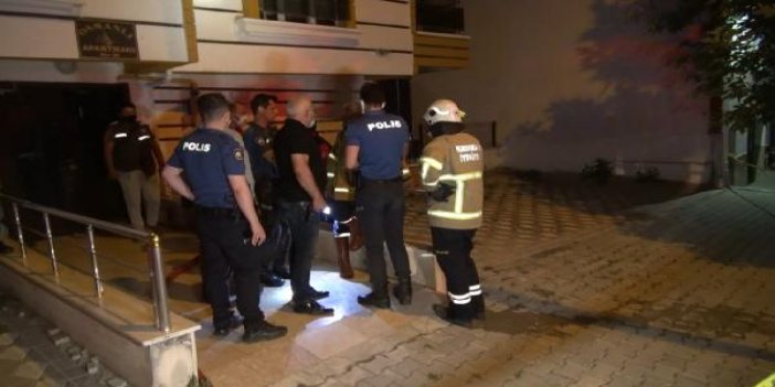Kırıkkale'de 5 katlı apartmanda yangın 