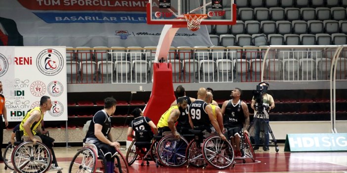 Tekerlekli Sandalye Basketbol Süper Ligi'nde ilk finalist belli oldu