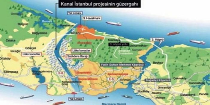 Büyük gemiler Kanal İstanbul’dan bu yüzden geçemeyecek. Yeniçağ Kanal İstanbul gerçeğini aylar öncesinden yazmıştı