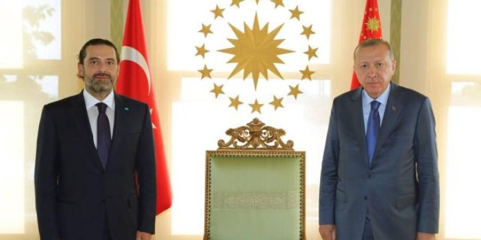 Cumhurbaşkanı Erdoğan, Hariri'yi kabul etti