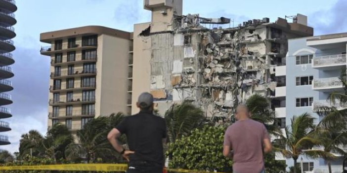 ABD'de çöken bina: Can kaybı 5'e yükseldi, 156 kişi kayıp