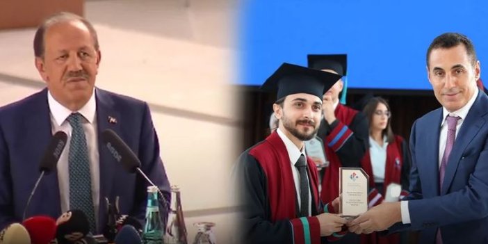 Hasan Kalyoncu Üniversitesi’nde mezuniyet sevinci. Diplomaları Cemal Kalyoncu ve Metin Güneş verdi