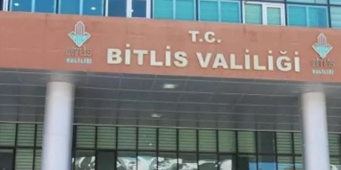 Bitlis'te toplantı ve gösteri yürüyüşlerine kısıtlama