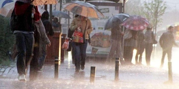 Meteorolojiden Marmara'ya kuvvetli yağış uyarısı