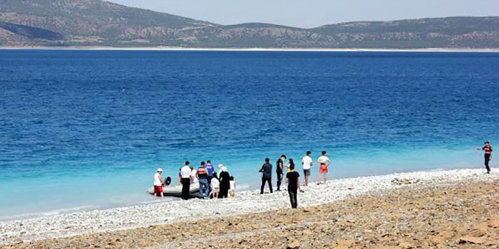 15 yaşındaki Mehmet Salda Gölü'nde boğularak öldü