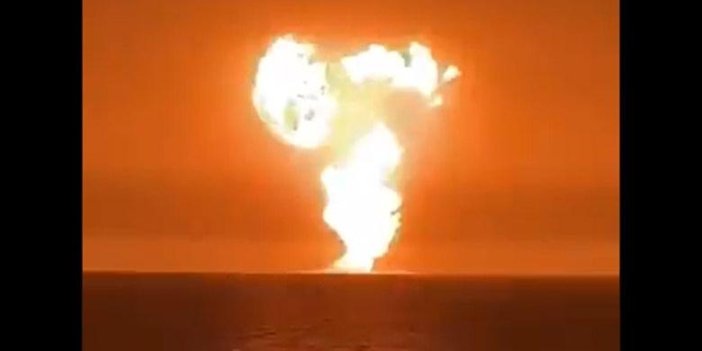 Hazar Denizi'nde büyük patlama