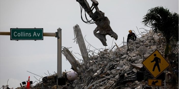 ABD'de çöken bina: Can kaybı 27'ye yükseldi, 118 kişiden haber yok
