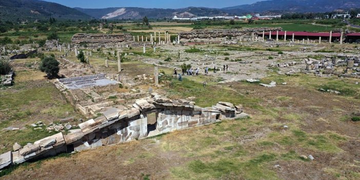 Arkeolojik çalışmalarda hedef Zeus tapınağı