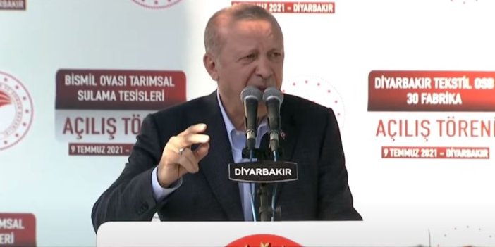 MHP bu işe ne diyecek. Erdoğan: Diyarbakır'da 2005’te ne dediysek aynı yerde olacağız.