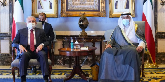 Meclis Başkanı Şentop Kuveyt Başbakanı ile görüştü