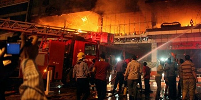 Irak'ta hastanede yangın: 41 ölü