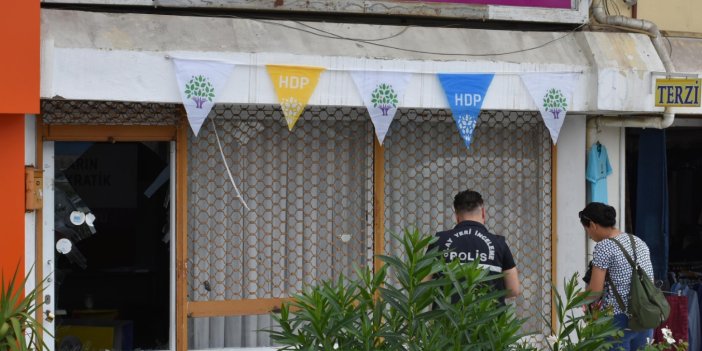 Marmaris HDP ilçe binasına saldırı