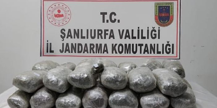 Şanlıurfa'da uyuşturucu operasyonu