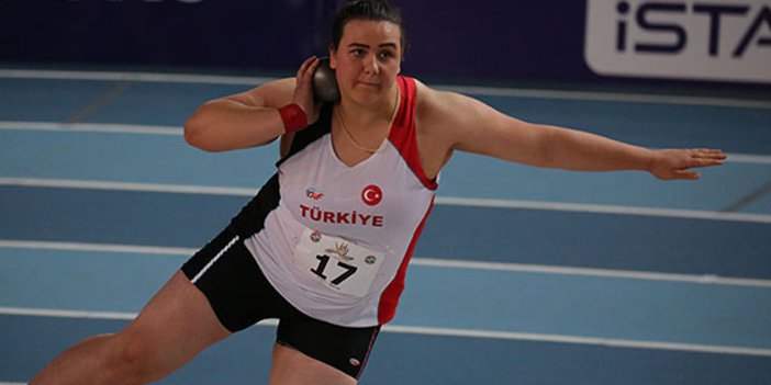 Milli atlet Pınar Akyol gülle atmada Avrupa şampiyonu oldu