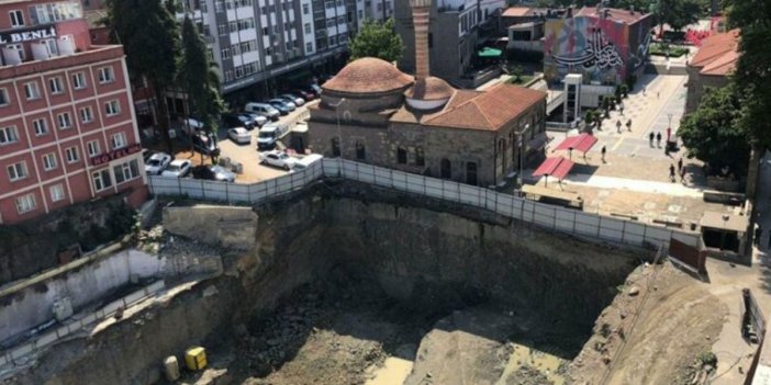 AKP'li belediye hakkında skandal iddia. Tarihi binaların olduğu yerde patlayıcı kullandılar