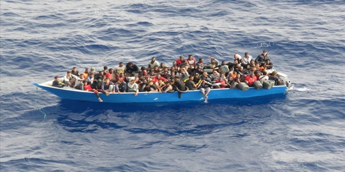 Milli Savunma Bakanlığı duyurdu. 80 göçmen kurtarıldı