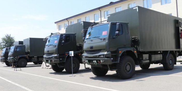 Türkiye'den Gürcistan ordusuna araç desteği