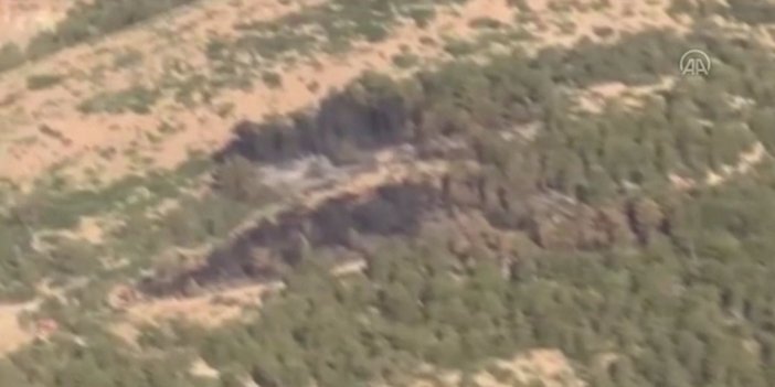 Hatay'da orman yangını: 1,5 hektar alan zarar gördü