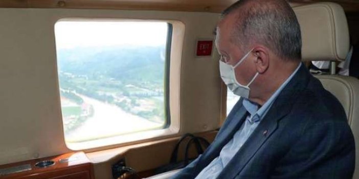 Erdoğan’ı taşıyan helikopter zorunlu iniş yaptı