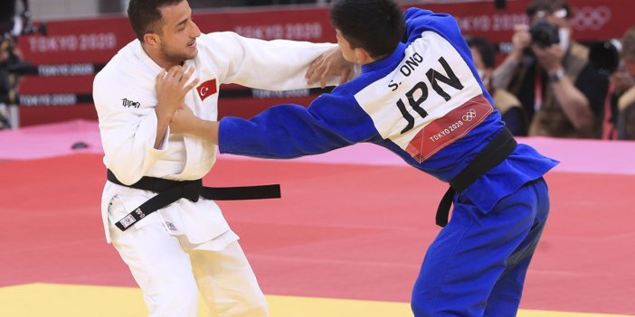 Milli judocu Bilal Çiloğlu son olimpiyat şampiyonu Japon sporcu Ono'ya yenildi