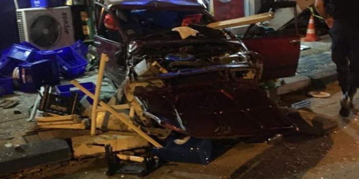 Alkollü sürücü dehşet saçtı: 1 ölü, 5 yaralı