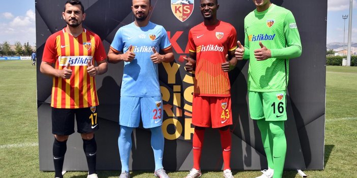 Yukatel Kayserispor'un yeni sezon formaları tanıtıldı