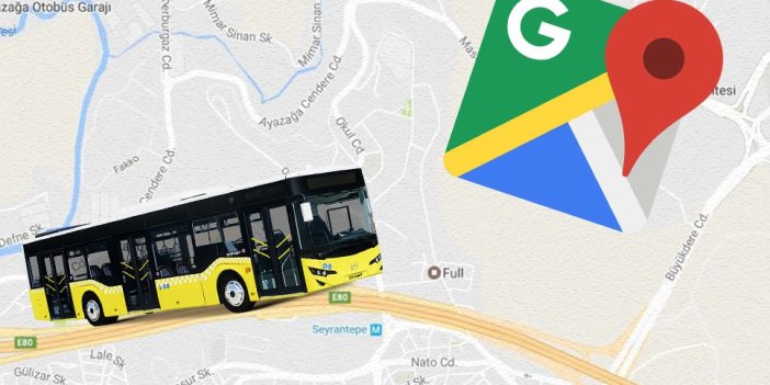 İzmir'de otobüs saatleri artık Google Haritalar'da