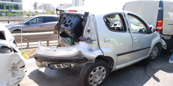 Maltepe'de zincirleme trafik kazası: 3 yaralı