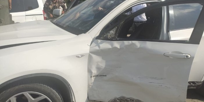 Lütfü Türkkan'ın içinde olduğu araç kaza yaptı!