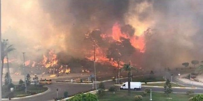 Manavgat'taki orman yangınında bir kişi hayatını kaybetti