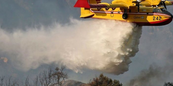 Bakan, her orman yangınında bu açıklamayı yapıyor: Envanterimizde yangın uçağı bulunmuyor