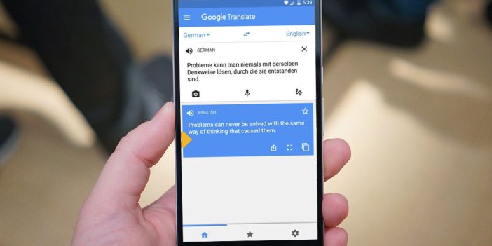 Google Translate uygulamasının arayüzü yenileniyor