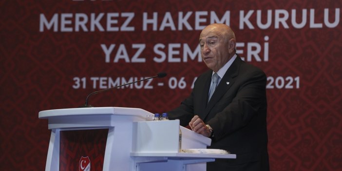 TFF Başkanı Özdemir’den 'kadın hakem' açıklaması