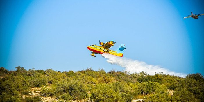 THK, 2016’da 3 uçakla İsrail’deki yangınlara müdahale etmiş