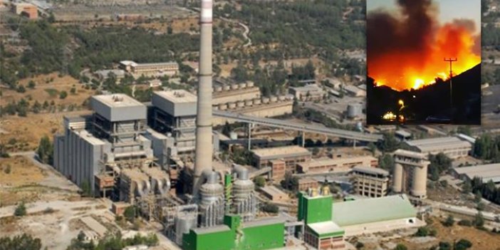 Milas'ta termik santralin korunmasına yönelik hendekli önlem alındı