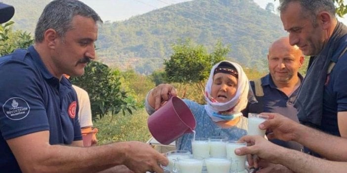 Sosyal medya bu fotoğrafı konuşuyor... Ayağa kalk Goca Yörük!