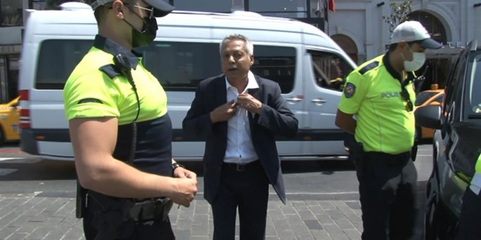 Turistleri dolandıran taksiciyi polis affetmedi