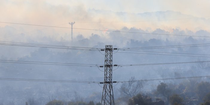 İzmir'de makilik alanda çıkan yangın kontrol altında