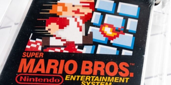 Super Mario oyunu rekor fiyata satıldı