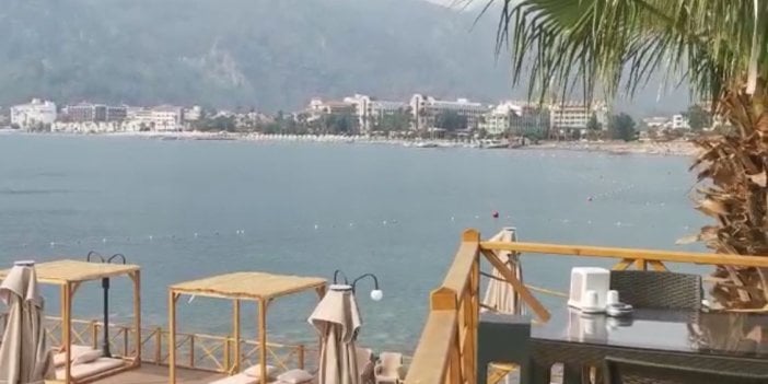 Marmaris İçmeler'deki yangından sonra turizm tesisleri boş kaldı