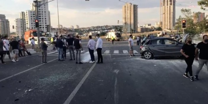 Ankara'da kaza. ANKA Haber Ajansı Yönetim Kurulu Başkanı da yaralandı