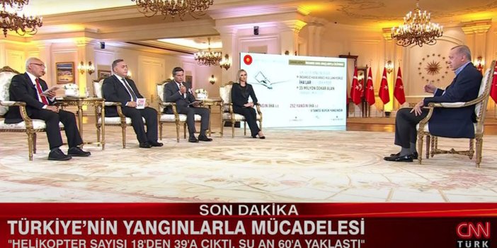 Erdoğan önceden hazırlanan sorulara prompterdan mı cevap veriyor