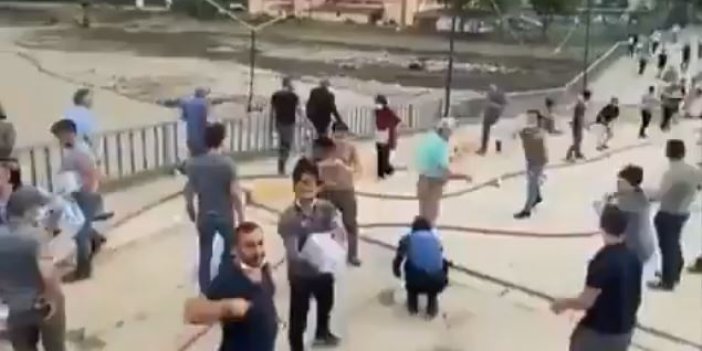 Sinop ve Bozkurt'taki sel felaketinin yaralarını halk sarıyor