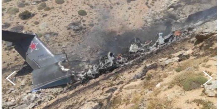 Kahramanmaraş'ta düşen uçağın Rus Deniz Kuvvetlerine ait olduğu ortaya çıktı