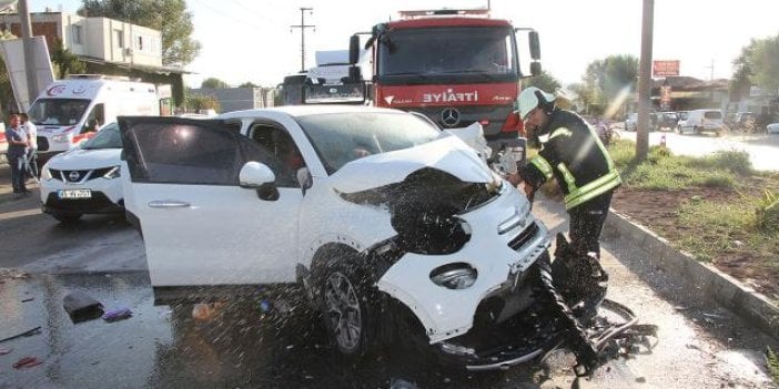 Manisa'da feci kaza: 5 yaralı