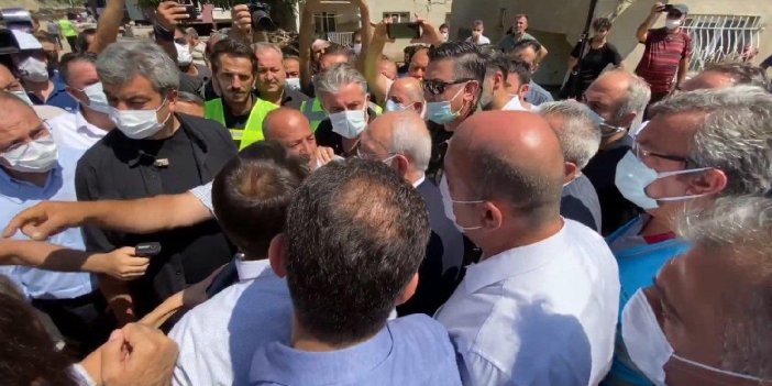 Selde yakınlarını kaybeden vatandaş Kılıçdaroğlu’na böyle dert yandı: Cenazelerimizi bulsak sevineceğiz