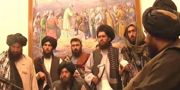 Taliban, Kabil'de Cumhurbaşkanlığı Sarayı'na girdi