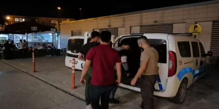 Bursa'da takside 5 kaçak göçmen yakalandı