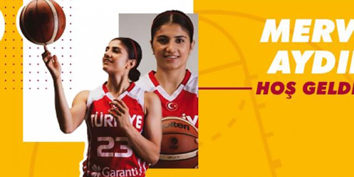 Galatasaray Kadın Basketbol Takımı, Merve Aydın'ı transfer etti