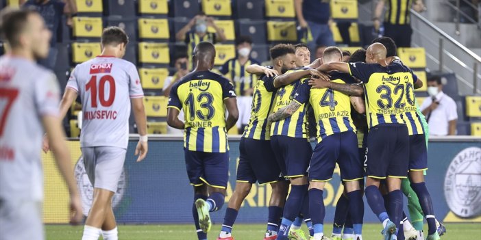 Fenerbahçe son anlarda güldü